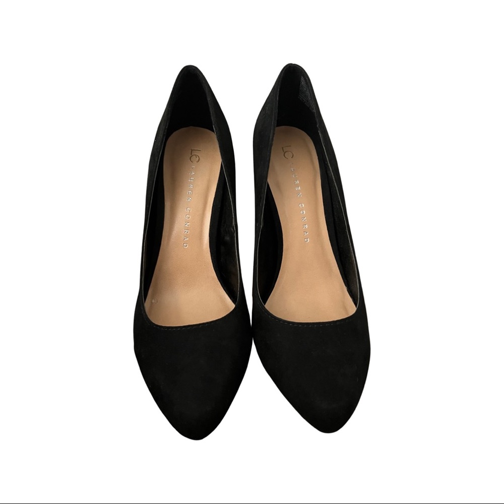 LC blossom black heels S8